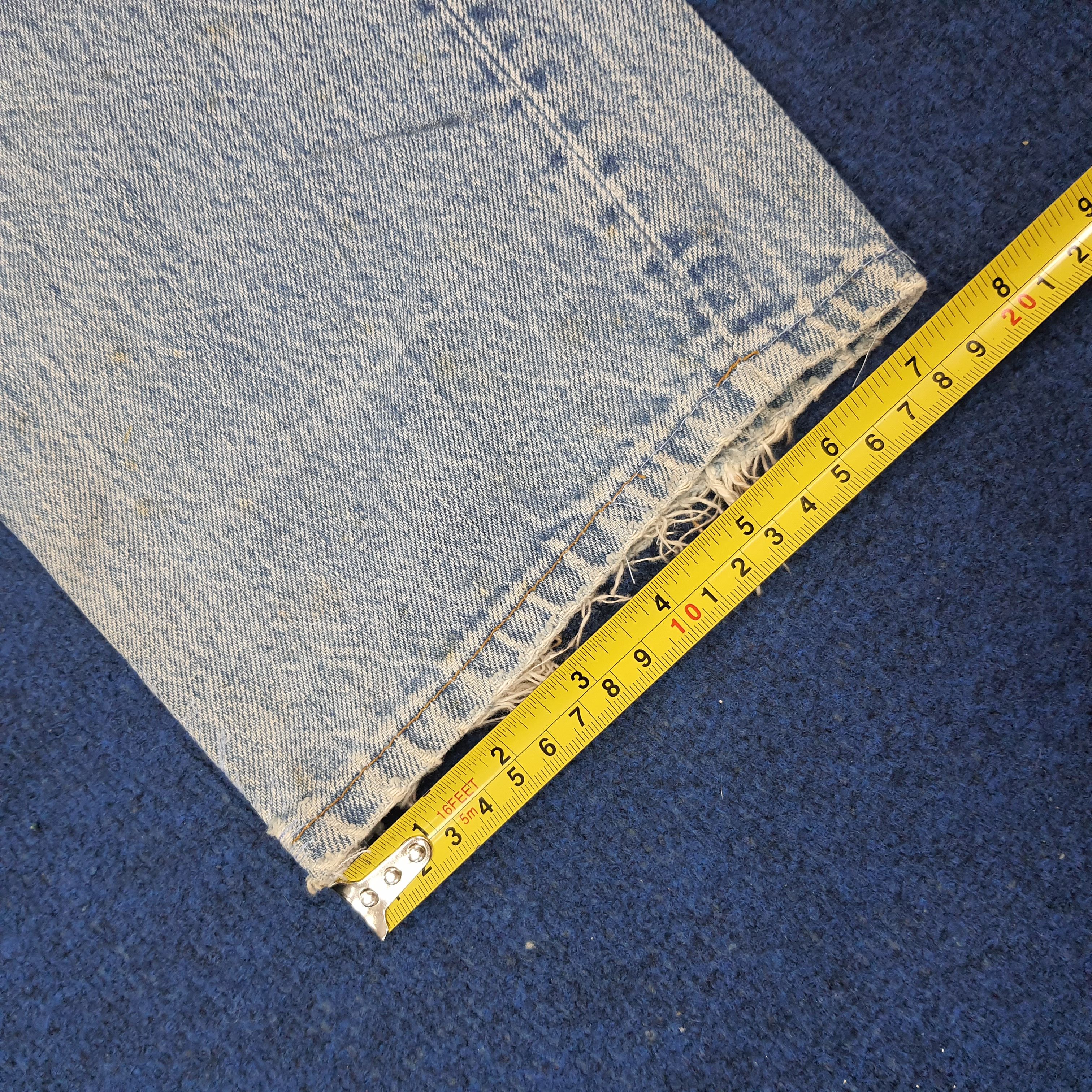 Levi's Vintage Levi's 501 Rework Denim Jeans C228N23 Size US 30 / EU 46 - 15 Thumbnail