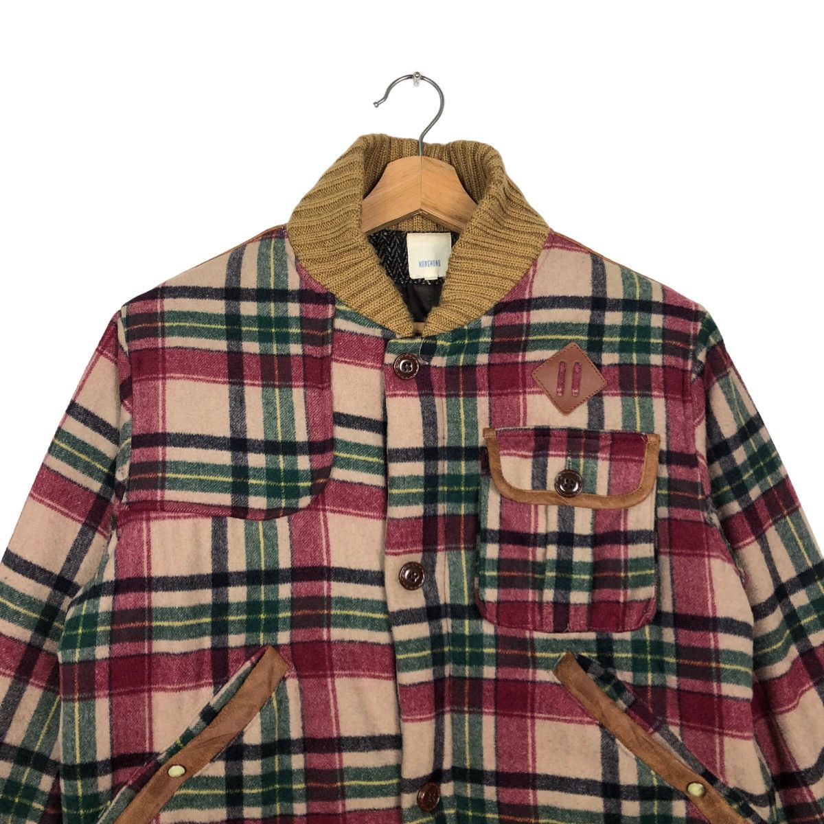 Hysteric Glamour 🔥90’s Bomber Jacket Wangwano Japan Tartan Design Check Size US L / EU 52-54 / 3 - 3 Thumbnail