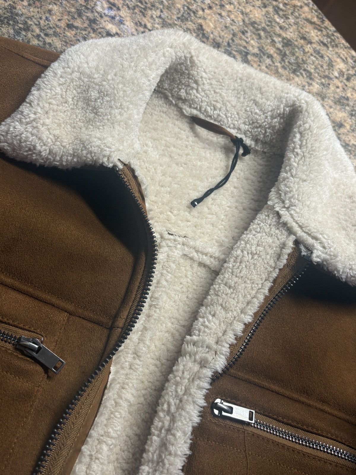 Pacsun Tan Faux Fur Pacsun Coat Medium Size US M / EU 48-50 / 2 - 7 Thumbnail