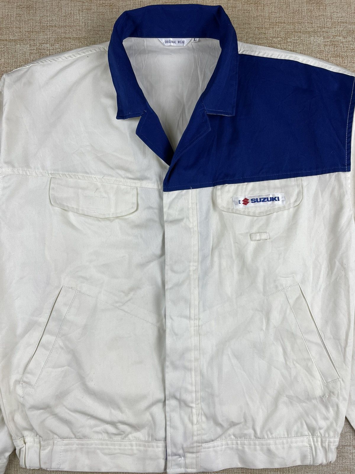 Vintage Vintage SUZUKI Japanese Racing Moto Workwear Jacket Size US M / EU 48-50 / 2 - 5 Thumbnail