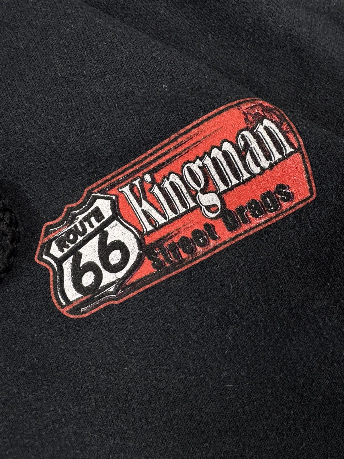 Vintage Vintage 90s Kingman street drags racing musclecar hoodie y2k Size US L / EU 52-54 / 3 - 7 Thumbnail