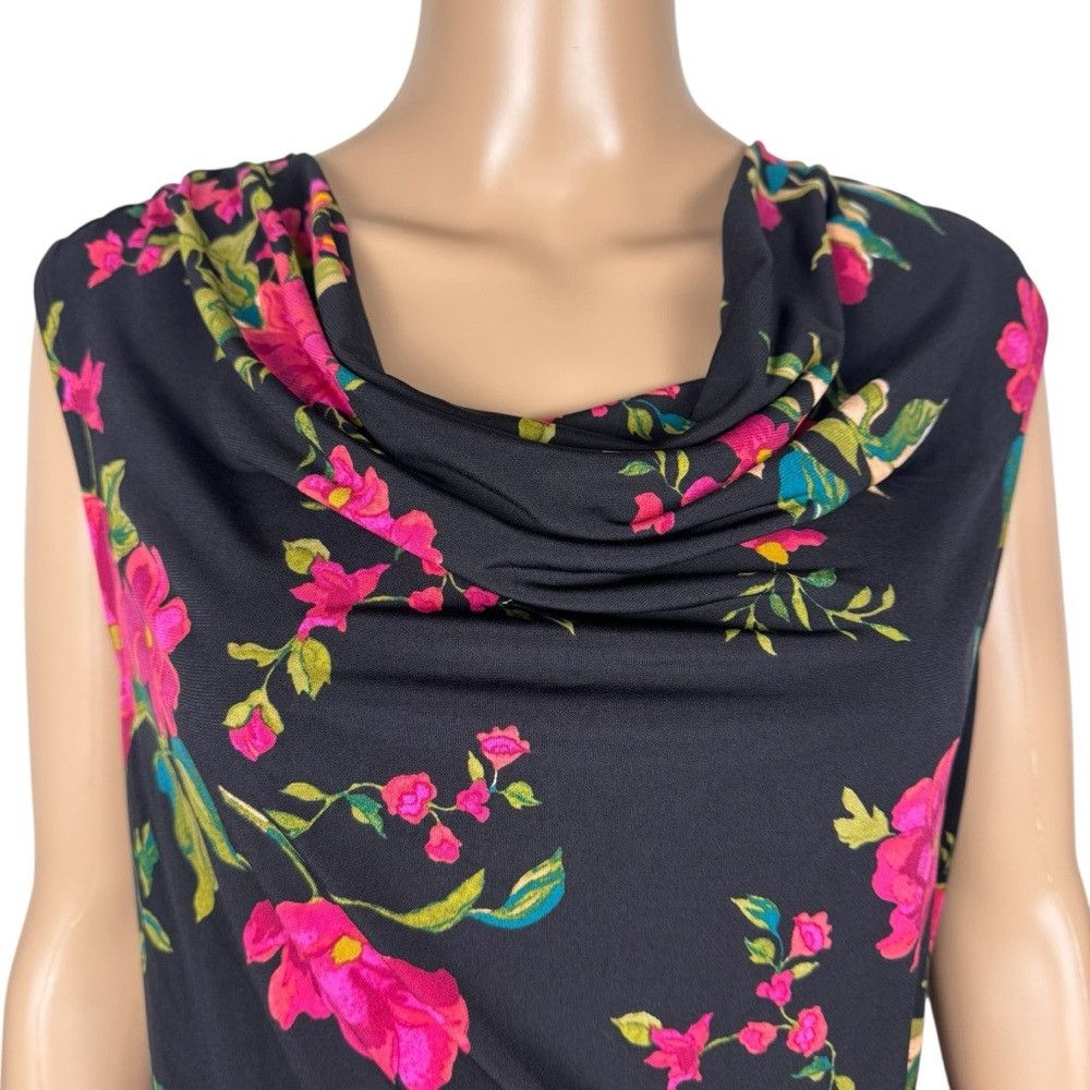Vince Camuto NWT New Vince Camuto Floral Cowl Neck Sleeveless Blouse Siz Size M / US 6-8 / IT 42-44 - 2 Thumbnail