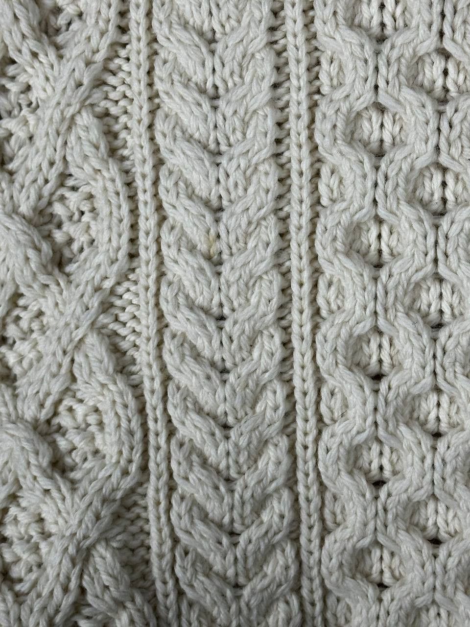 Vintage Irelandseye Sweater Cable Knit Fisherman Made in Ireland Size US S / EU 44-46 / 1 - 10 Thumbnail