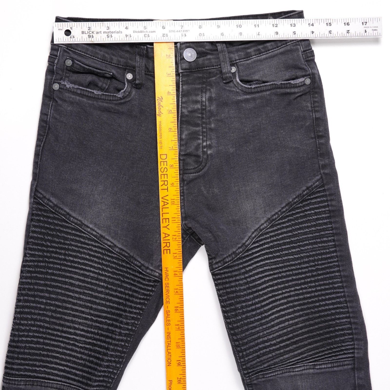 Boohoo Boohooman Denim Slim Skinny Jeans Straight Leg Pants Size 30 Size US 30 / EU 46 - 2 Thumbnail