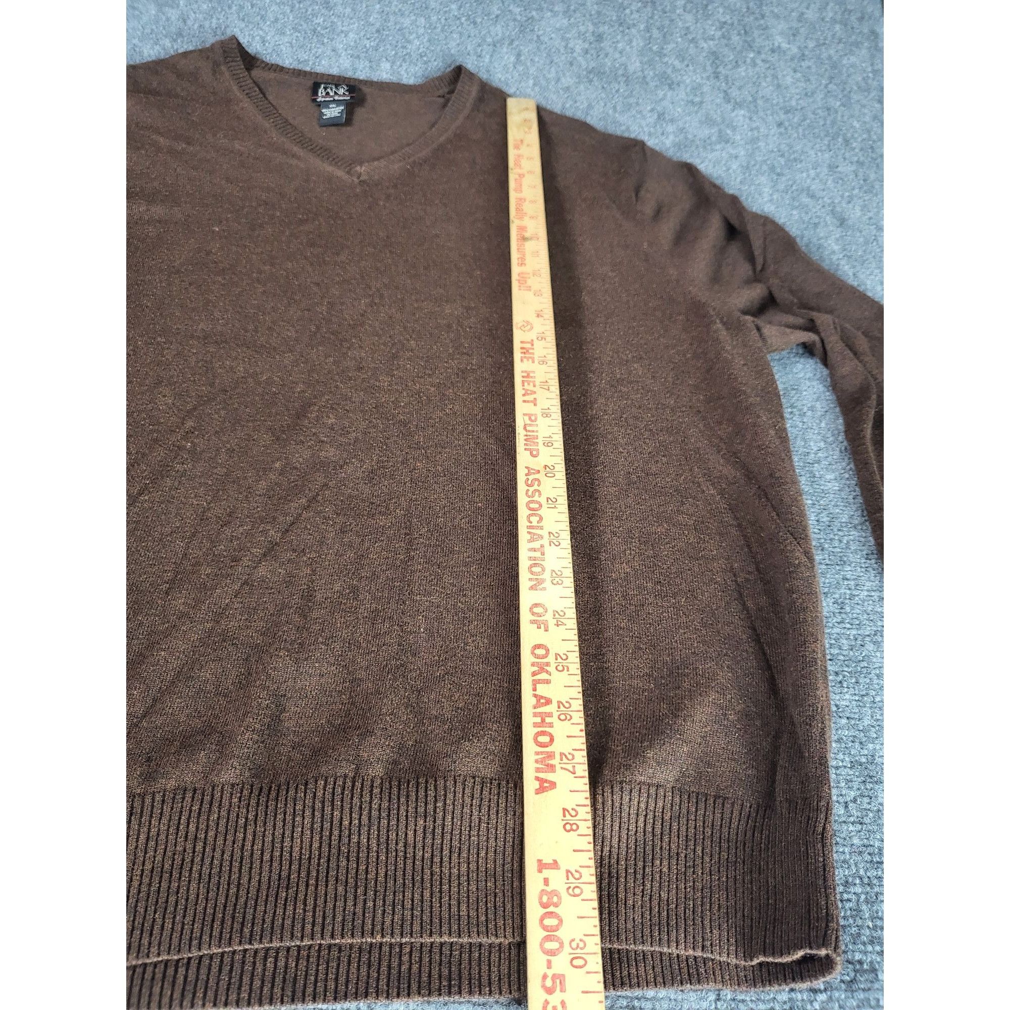 Jos. A. Bank Jos A. Bank Signature Pima Cotton Sweater Men Sz XXL Tight K Size US XXL / EU 58 / 5 - 3 Thumbnail