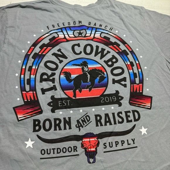 Other NWT FREEDOM RANCH IRON HORSE T-SHIRT SZ MEDIUM M Size US M / EU 48-50 / 2 - 2 Thumbnail