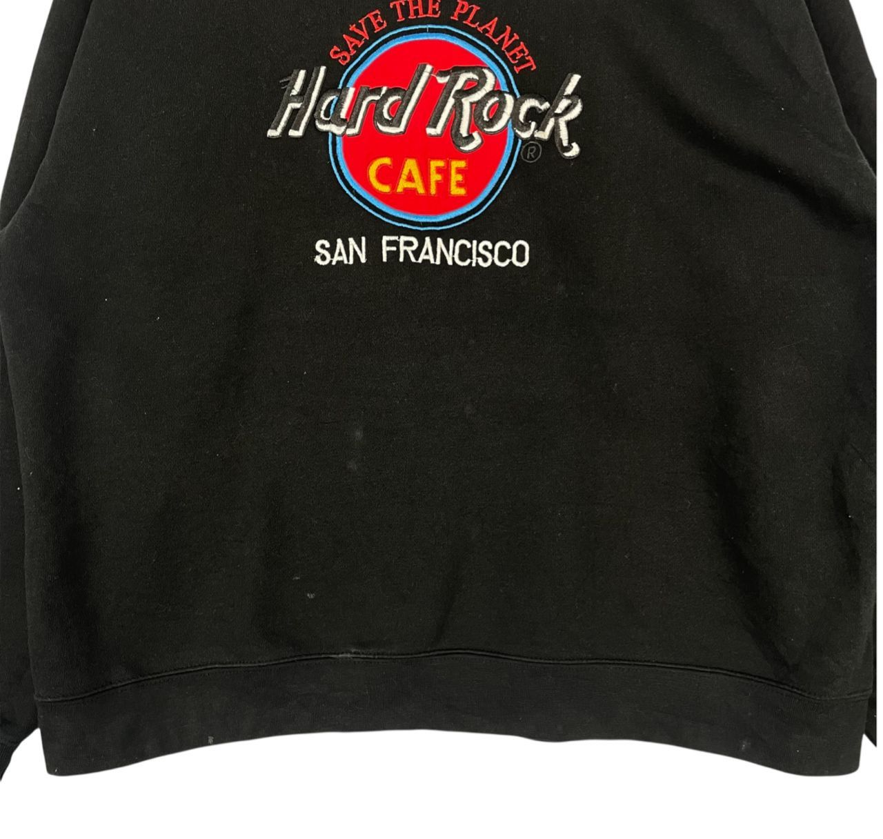 Hard Rock Cafe Rare Hard Rock Cafe San Francisco Embroided Logo Sweatshirt Size US L / EU 52-54 / 3 - 5 Thumbnail