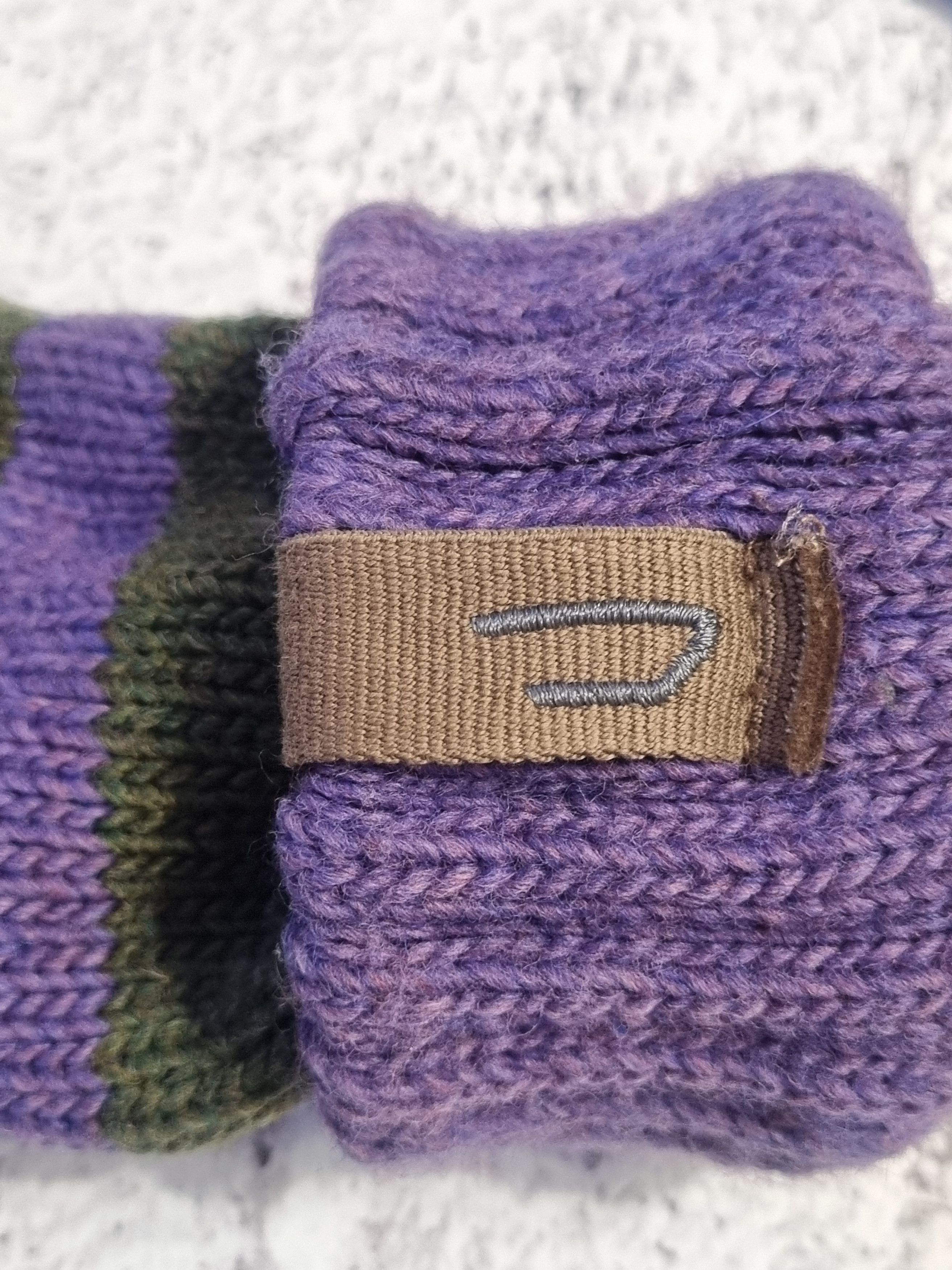 Diesel Diesel Knit Winter Set Pom Pom Beanie & Gloves Size ONE SIZE - 12 Thumbnail