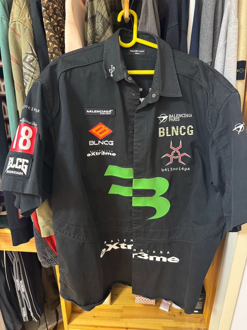 Balenciaga Balenciaga size 37 Mingri world shirt short sleeve Size US XS / EU 42 / 0 - 1 Thumbnail