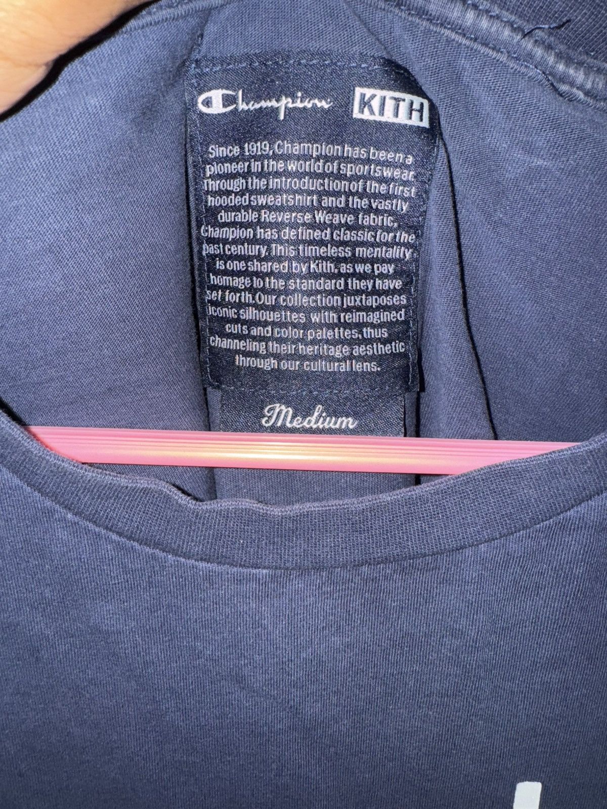 Champion × Kith Kith Champion Tee Size US M / EU 48-50 / 2 - 5 Thumbnail