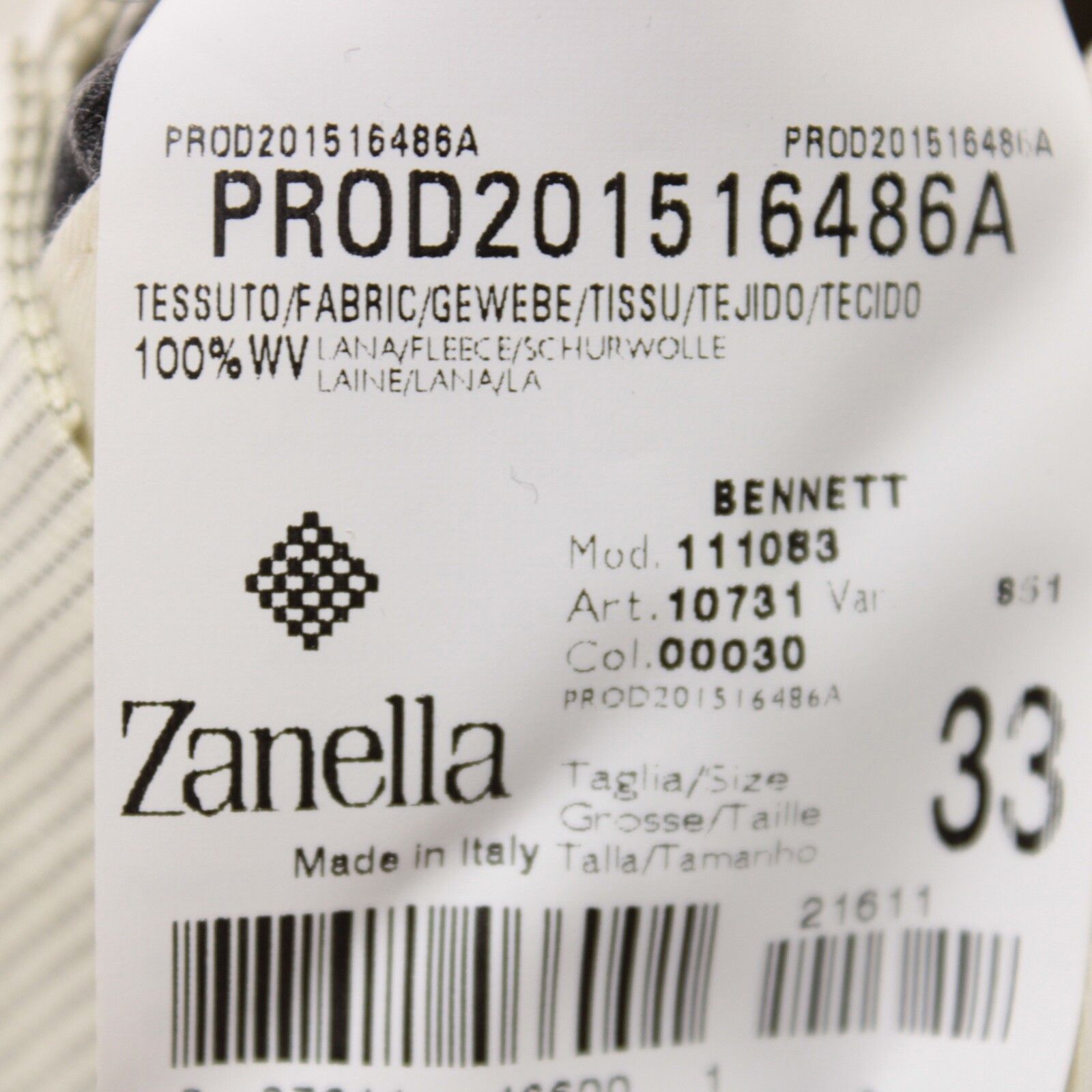 Zanella Zanella New with tags Dress Pants Size 33 US In Gray Size US 33 - 6 Thumbnail