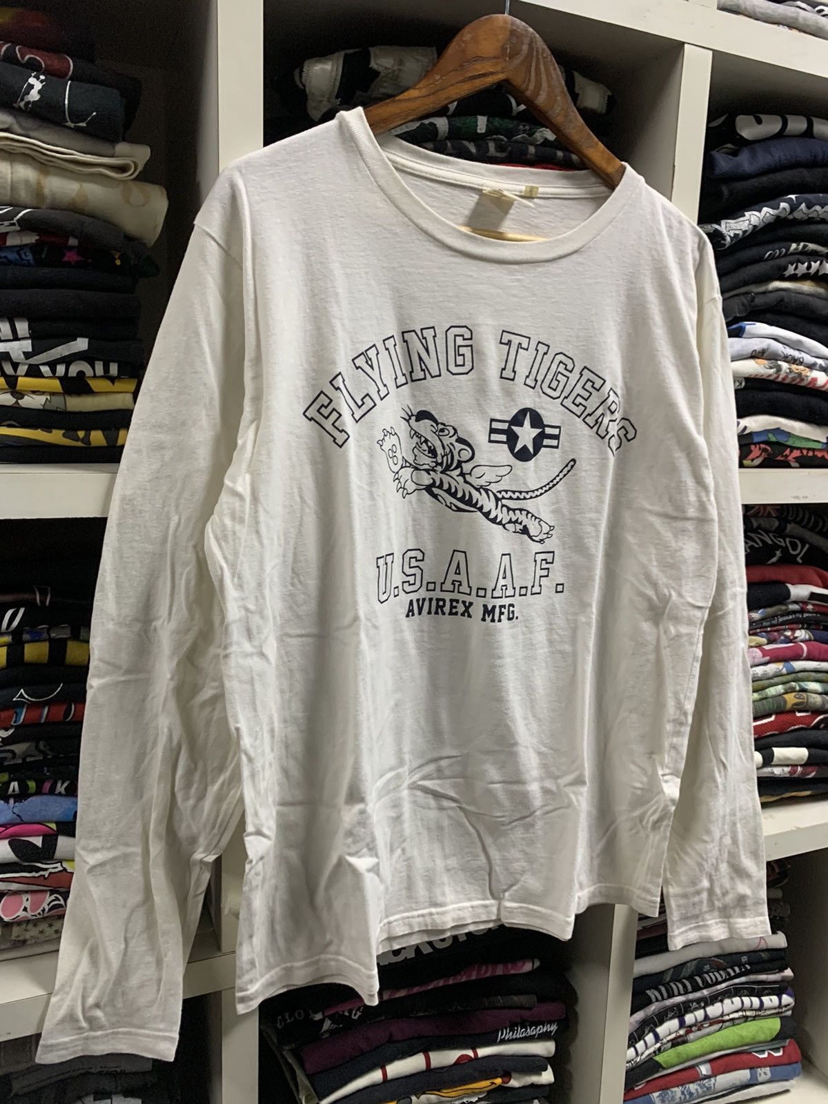 Avirex × Vintage Vintage Avirex shirt Size US XL / EU 56 / 4 - 6 Thumbnail