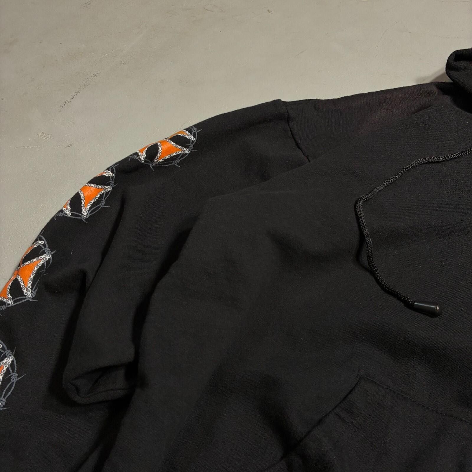 Vintage vintage iron cross biker zip hoodie black xl Size US L / EU 52-54 / 3 - 5 Thumbnail