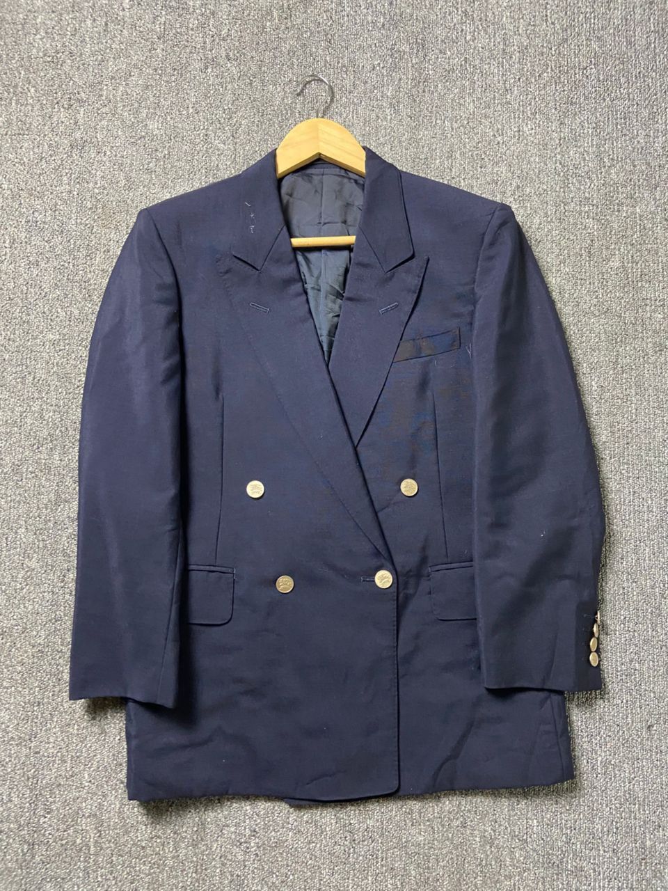 Burberry Prorsum Burberry Prorsum Wool Mohair Double Breasted Blazer (194) Size US XXS / EU 40 - 1 Thumbnail