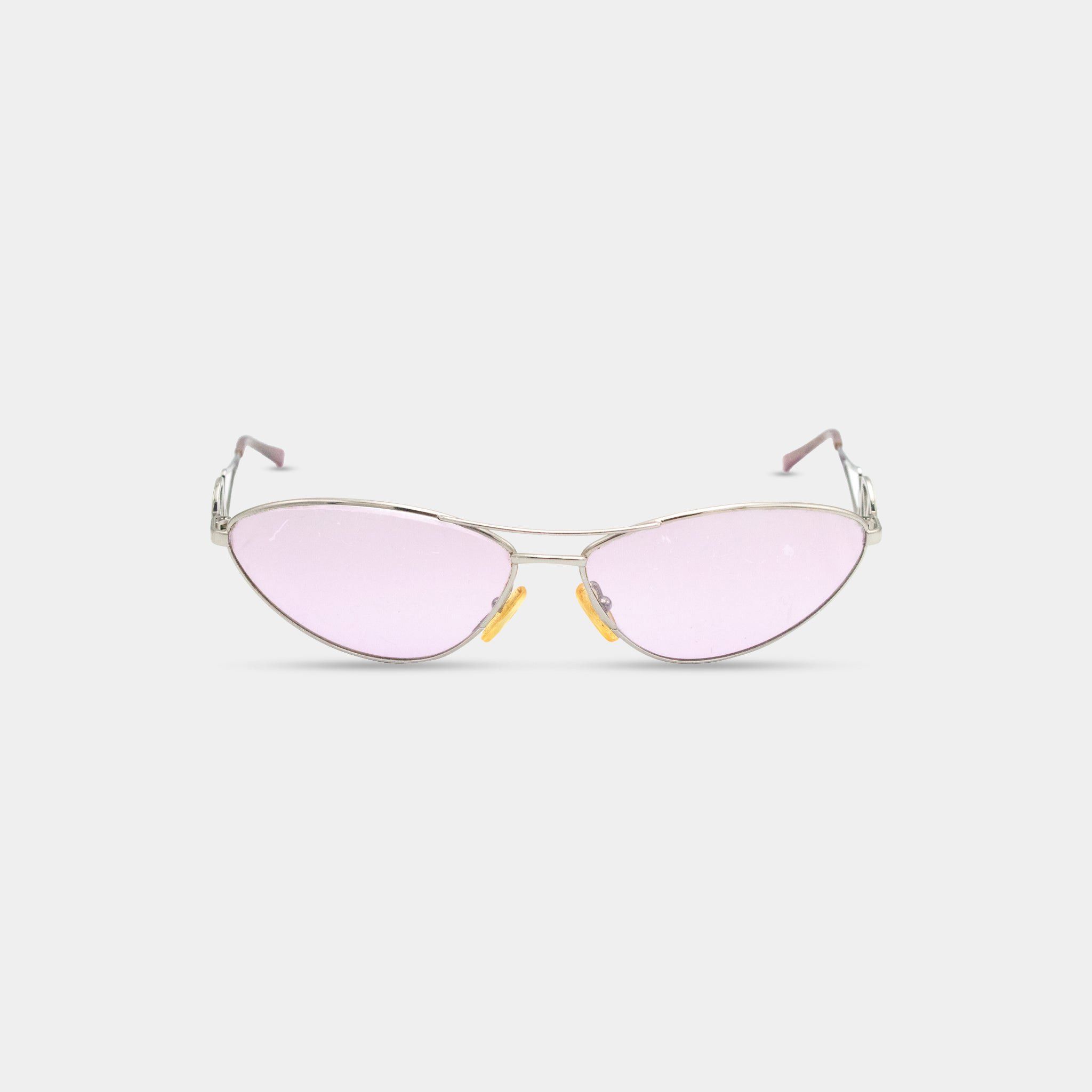Valentino Valentino V Logo Pink Lens Sunglasses Size ONE SIZE - 2 Thumbnail