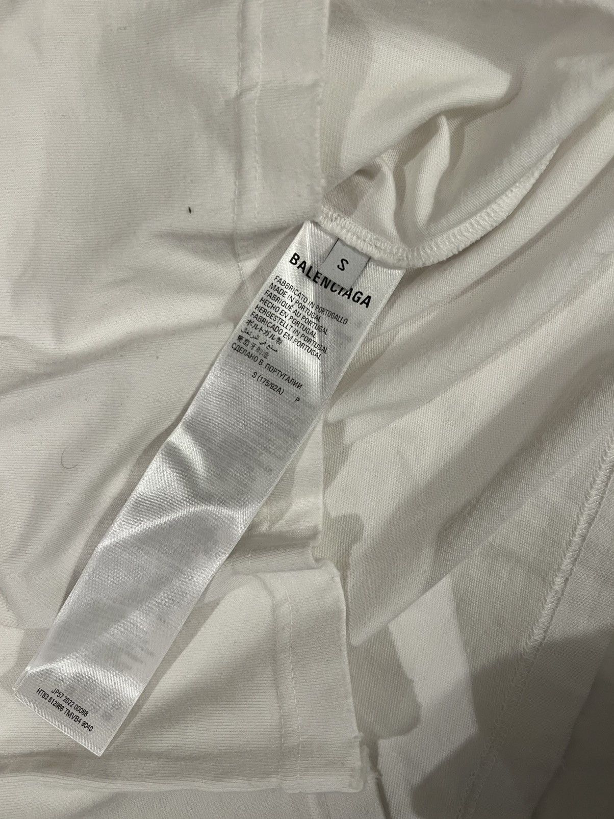 Balenciaga Balenciaga scripted logo t shrit oversized Size US M / EU 48-50 / 2 - 4 Thumbnail