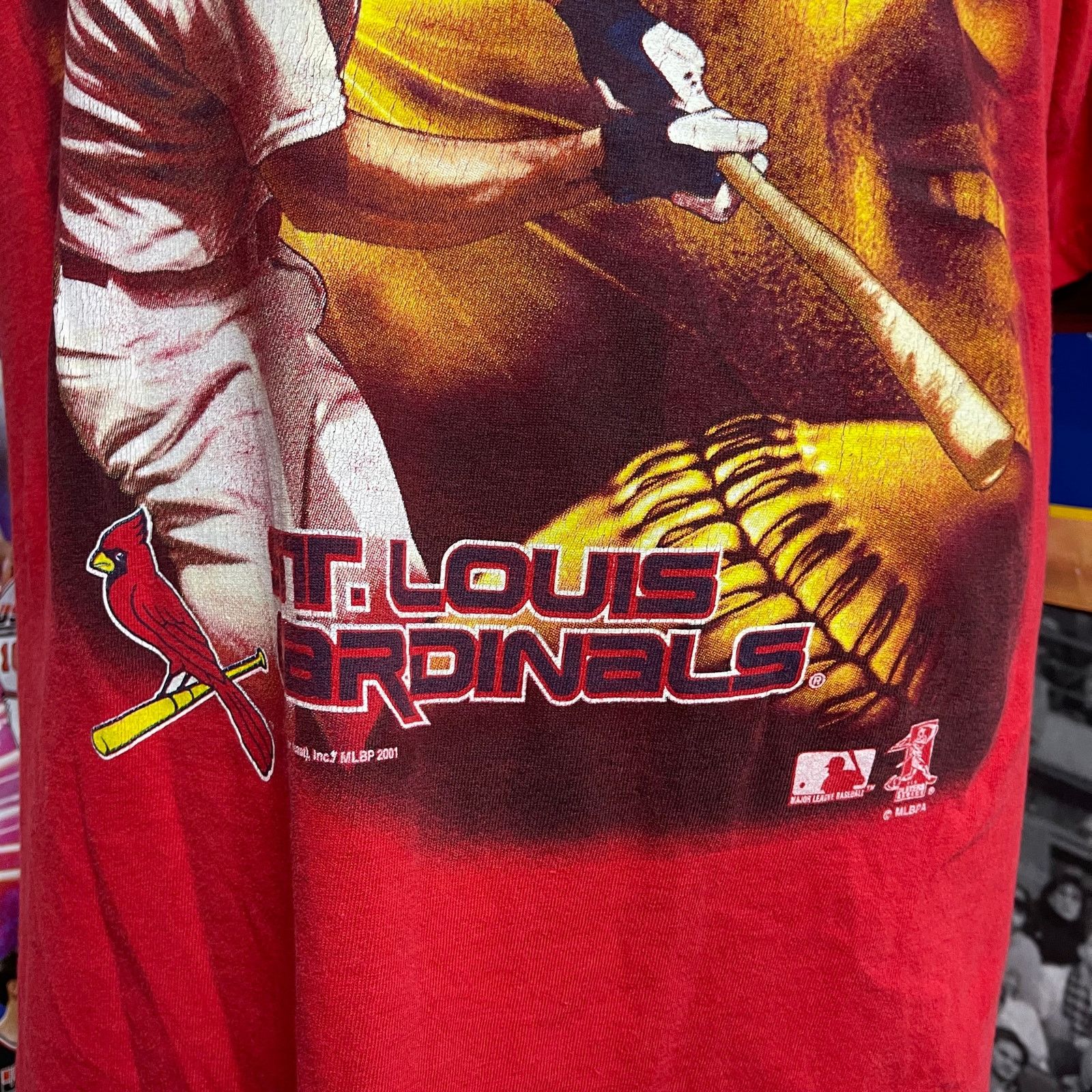 Lee Vintage St. Louis Cardinals Albert Pujols MLB CSA Coin Tee Size US L / EU 52-54 / 3 - 3 Thumbnail