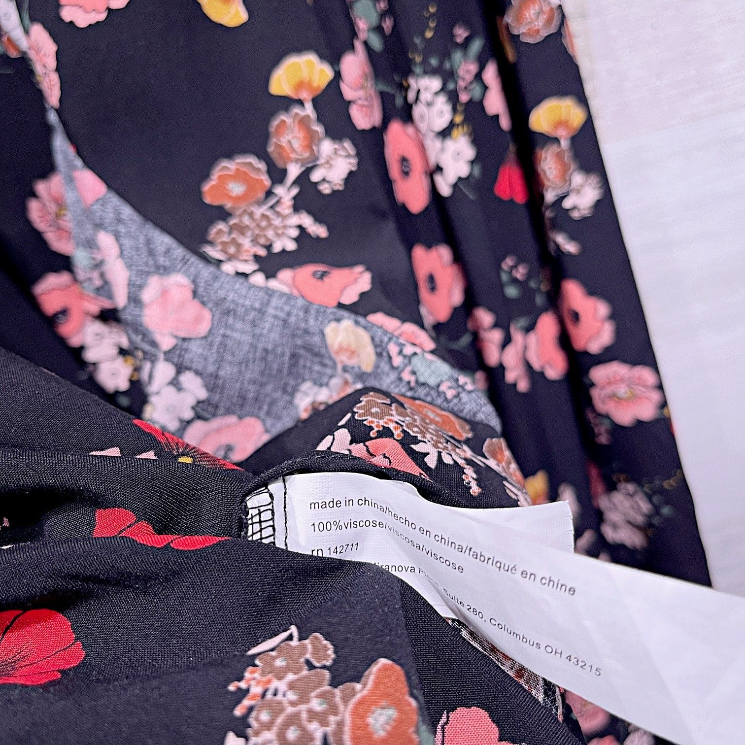 Other ELOQUII Elements Floral Ruffle Detailed Blouse Womens 16 Size XXL / US 16-18 / IT 52-54 - 6 Thumbnail