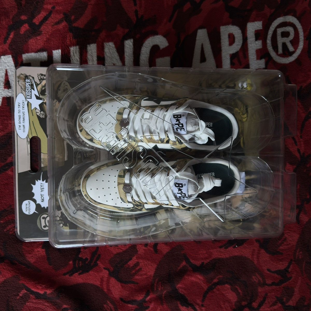 Bape BAPESTA CLOG UK 8.5 KIDSUPER EXCLUSIVE SOLD OUT Size US 8.5 / EU 41-42 - 2 Thumbnail