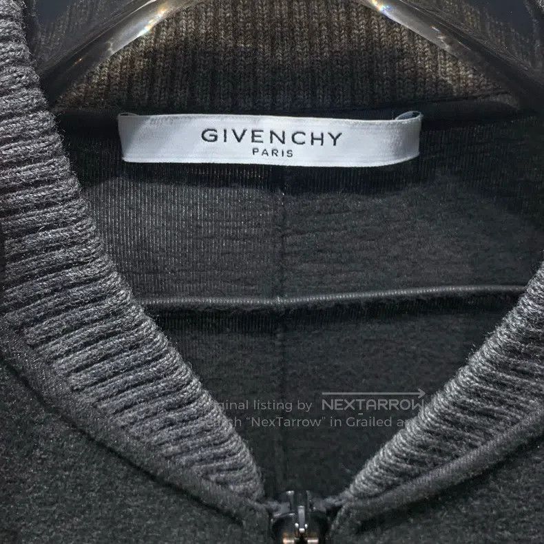Givenchy Givenchy Heavy Duty Grey Baseball Jacket Size US M / EU 48-50 / 2 - 2 Thumbnail