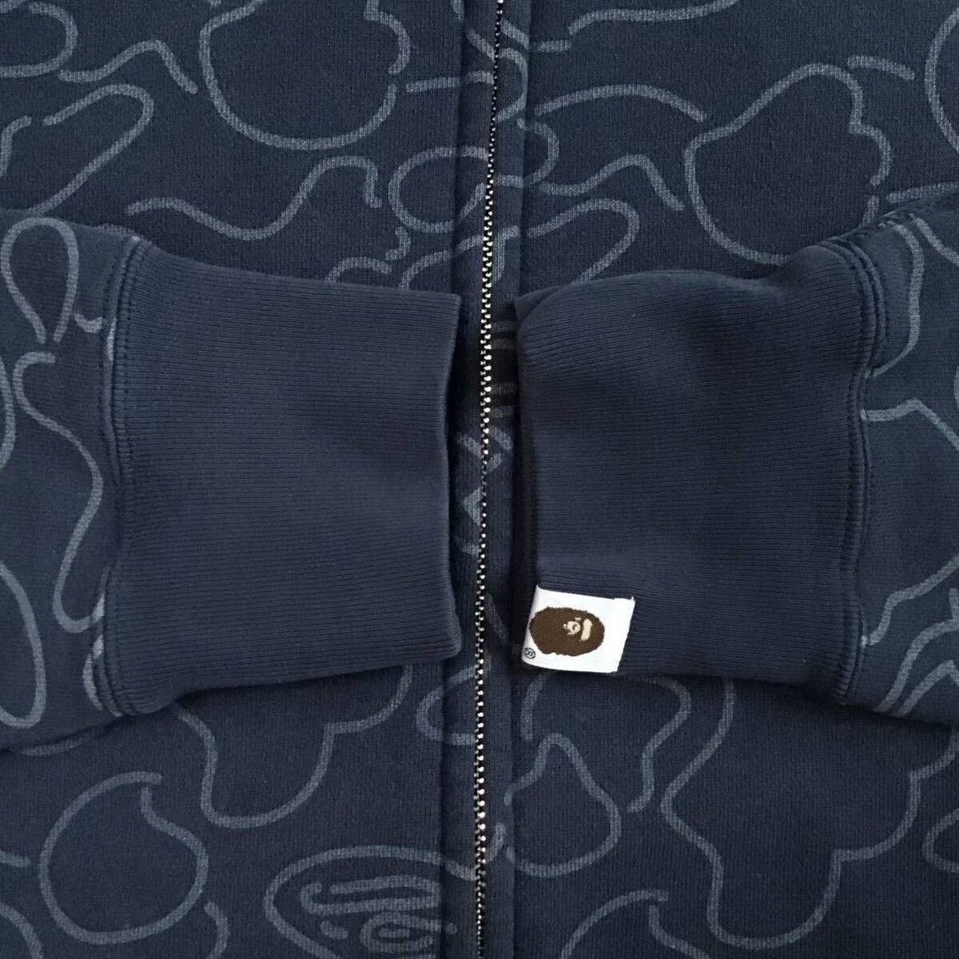 Bape × Nigo BAPE Neon camo full zip hoodie a bathing ape NIGO Size US L / EU 52-54 / 3 - 5 Thumbnail