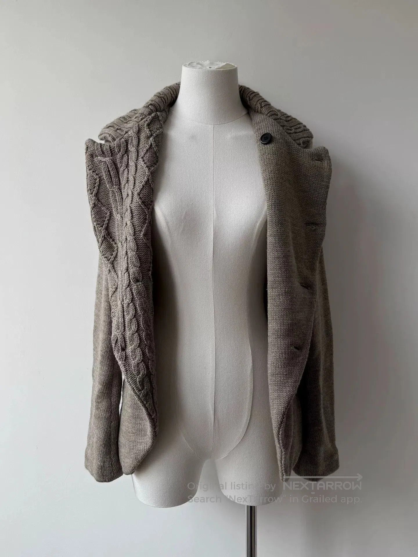 Y's yohji yamamoto wool jacket with unique design. Size US XS / EU 42 / 0 - 7 Thumbnail