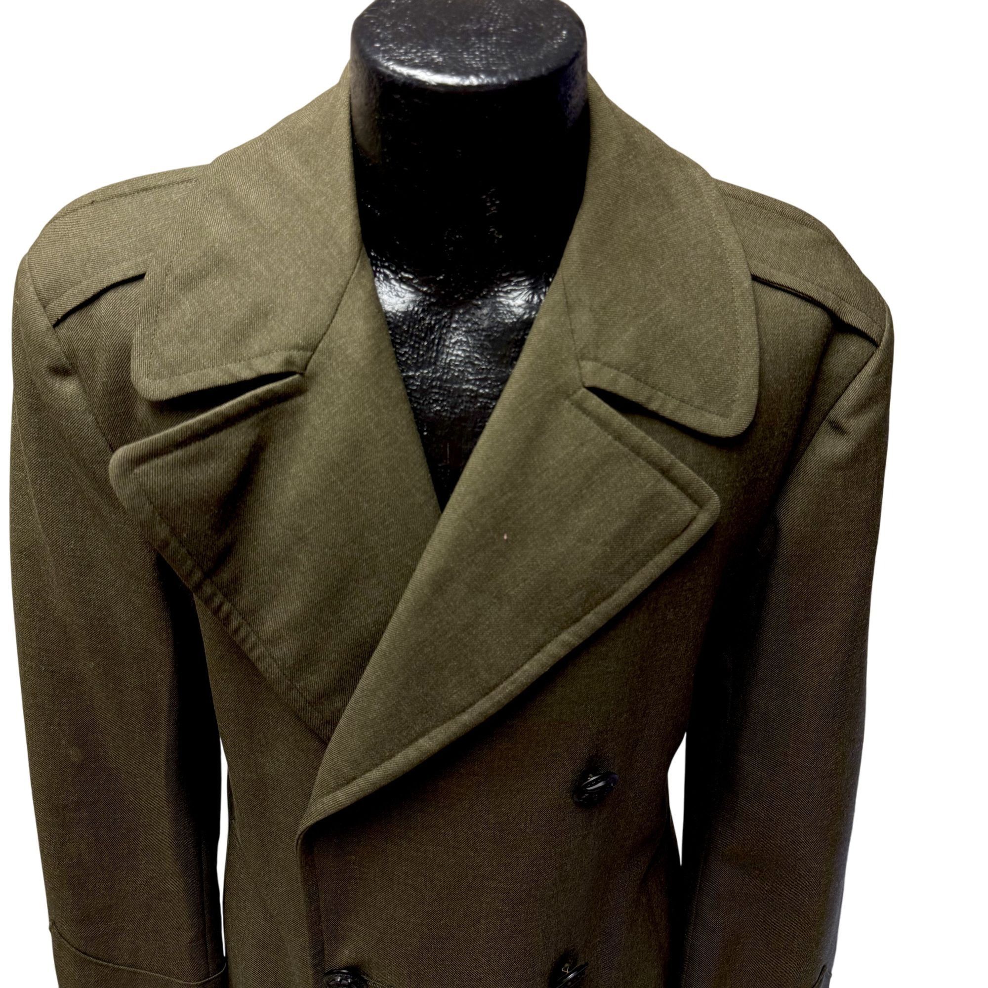 Other Vtg Viking Clothing VIETNAM Era Military SERGE GREEN Jacket Size US S / EU 44-46 / 1 - 3 Thumbnail