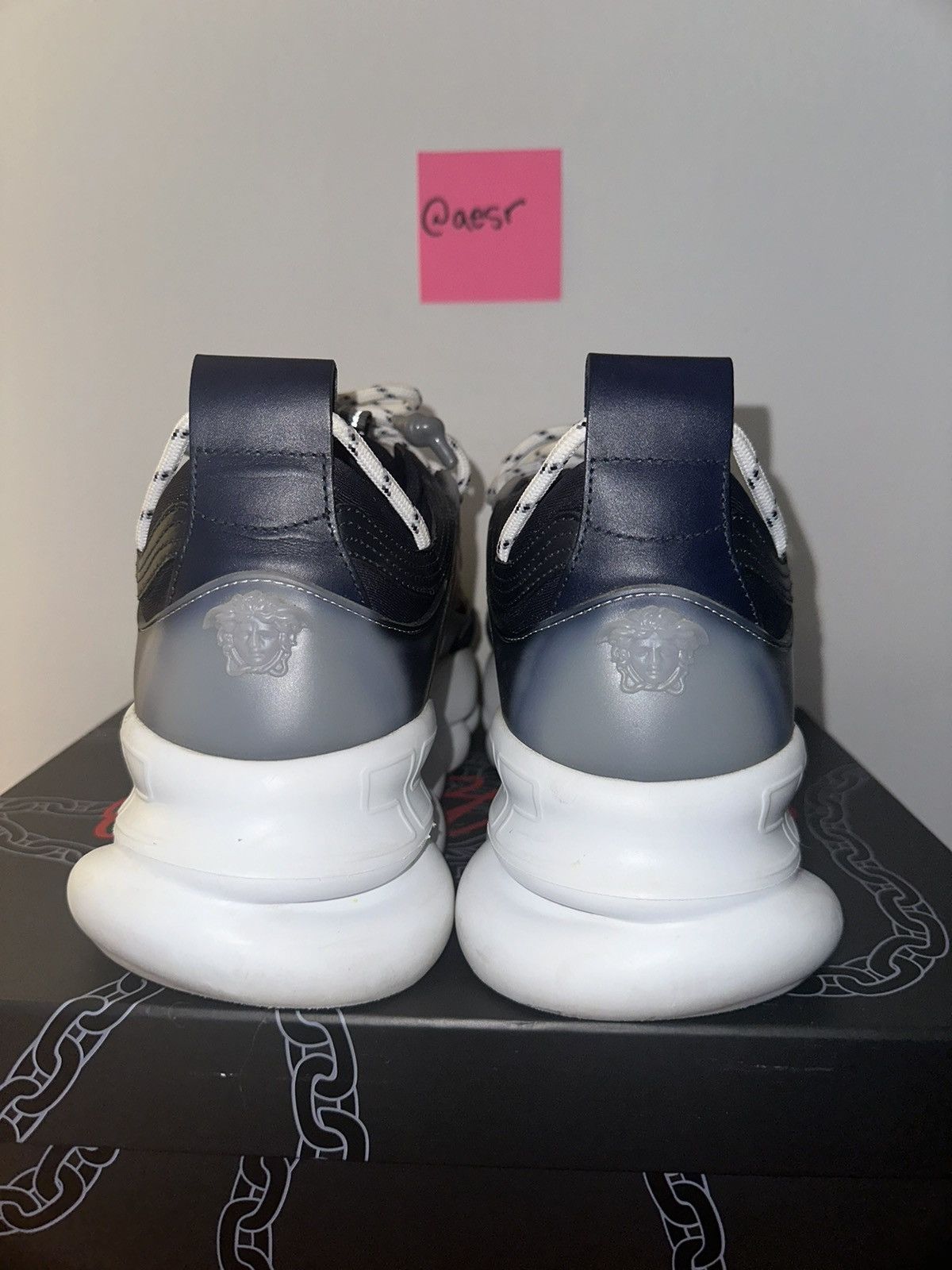 Versace Versace Chain Reaction Navy Multi Size US 10.5 / EU 43-44 - 5 Thumbnail