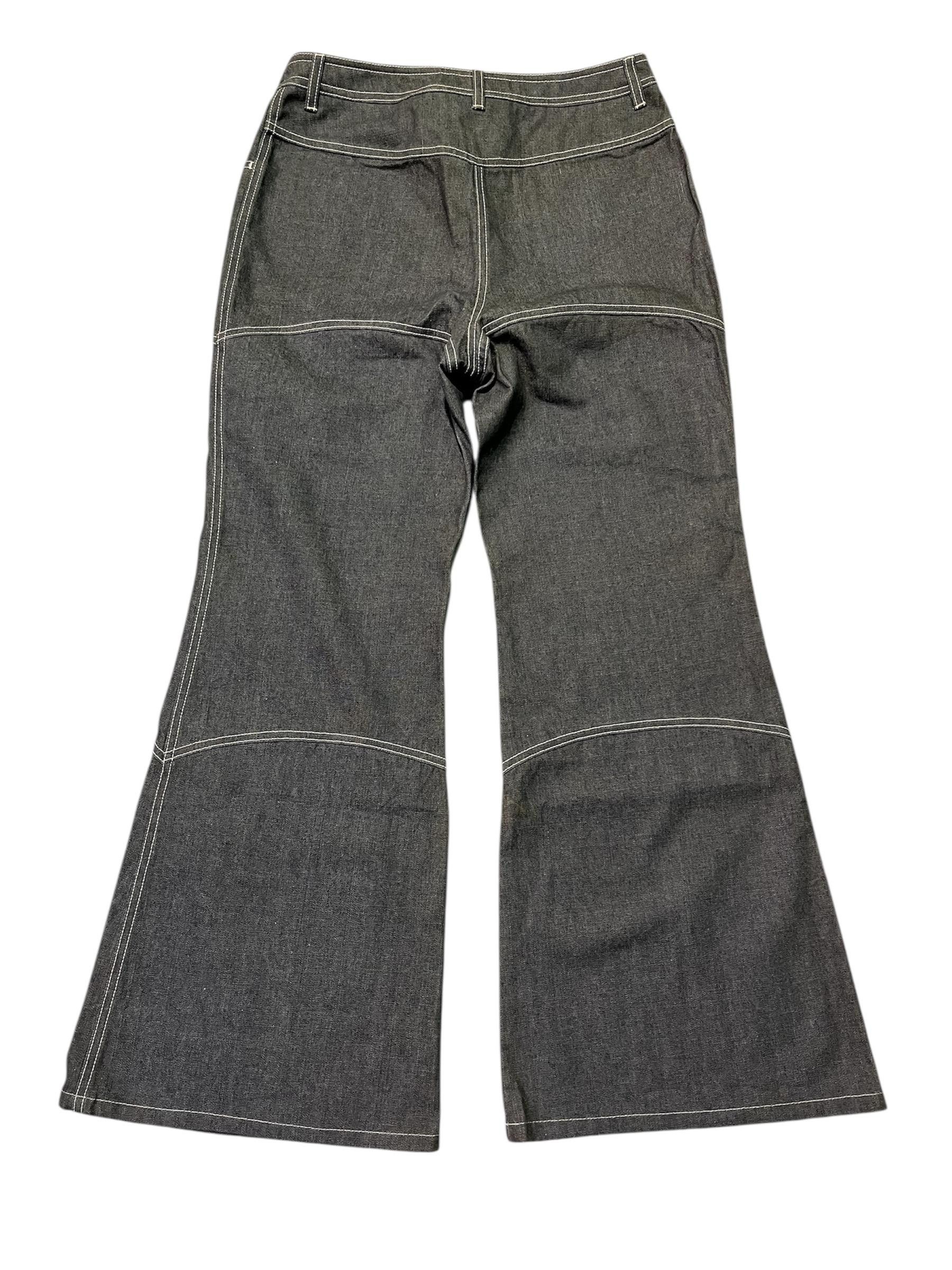Chanel 💥Rare💥Vintage Chanel Coco 2001 Bootcut Pants Size 30" / US 8 / IT 44 - 3 Thumbnail