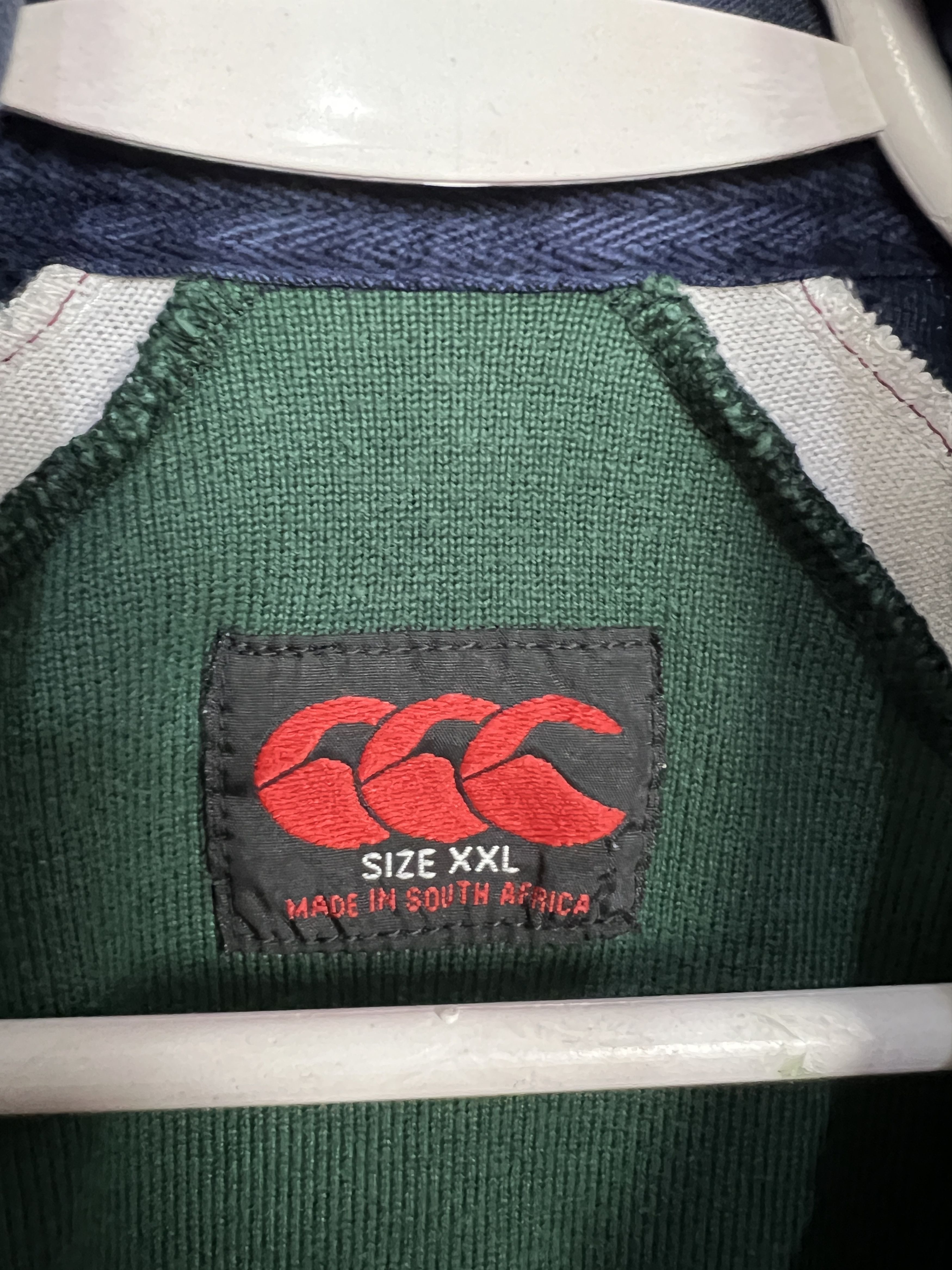 Canterbury of New Zealand Vintage London Irish Rugby Union Long Sleeve Jersey Trikot Size US XXL / EU 58 / 5 - 7 Thumbnail