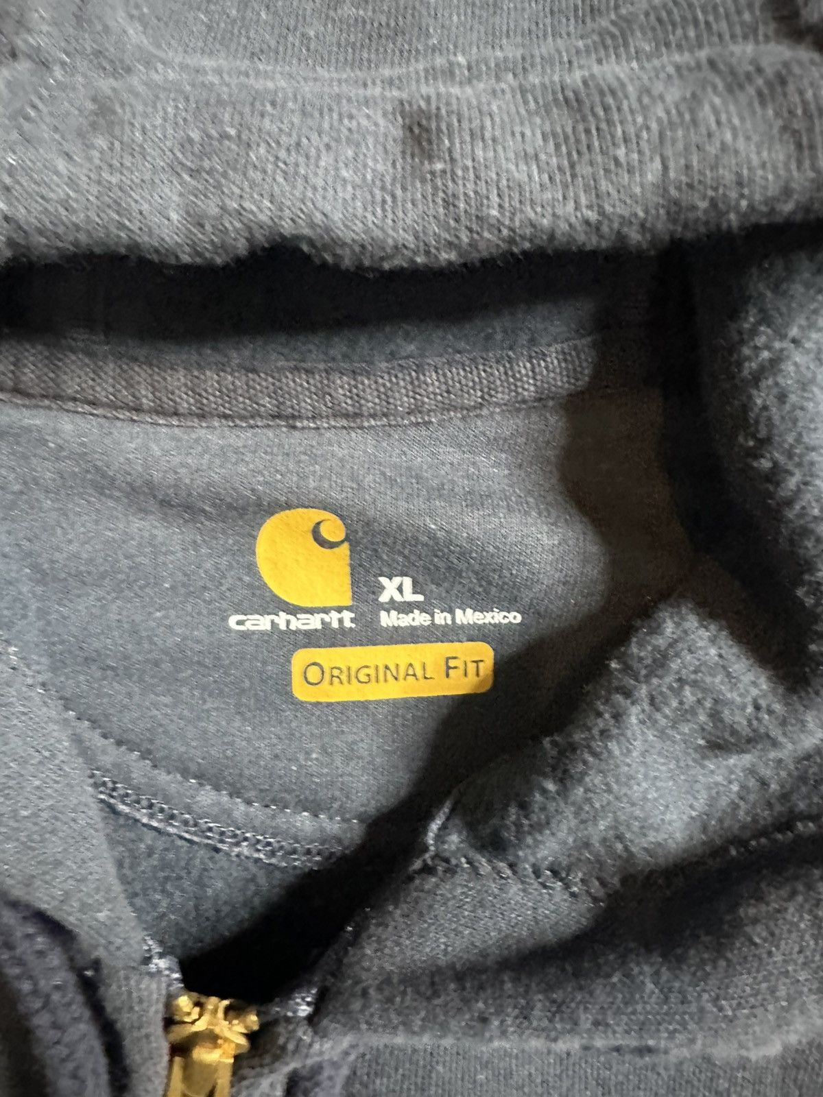 Carhartt Vintage Carhartt Work Wear Zip Up Jacket Size US XL / EU 56 / 4 - 4 Thumbnail