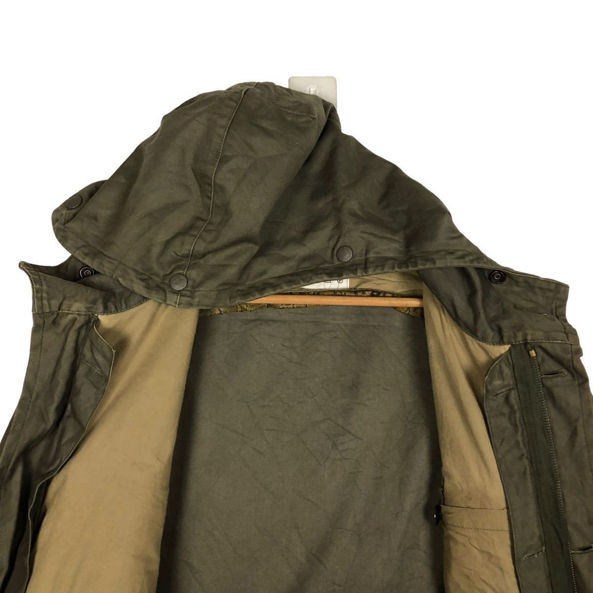 Vintage 🔥True Vintage Parka Fish Tail Jacket Schwarz Passau Army Size US M / EU 48-50 / 2 - 12 Thumbnail