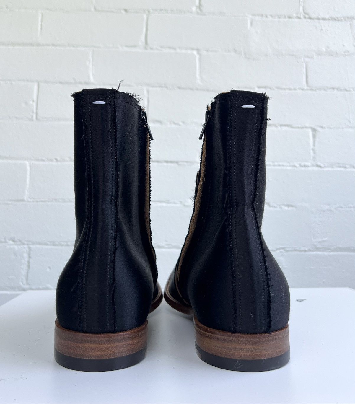 Maison Margiela Martin margiela satin tuxedo boots Size US 10 / EU 43 - 4 Thumbnail