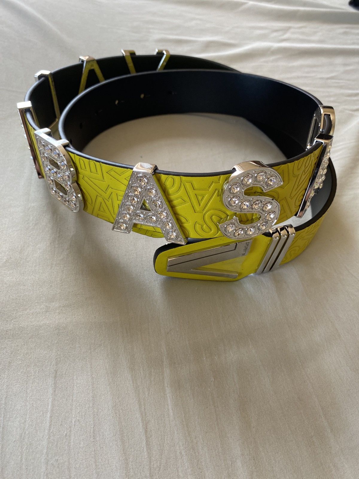 image of Valabasas Bust Down Rhinestones Belt in Yellow, Men's