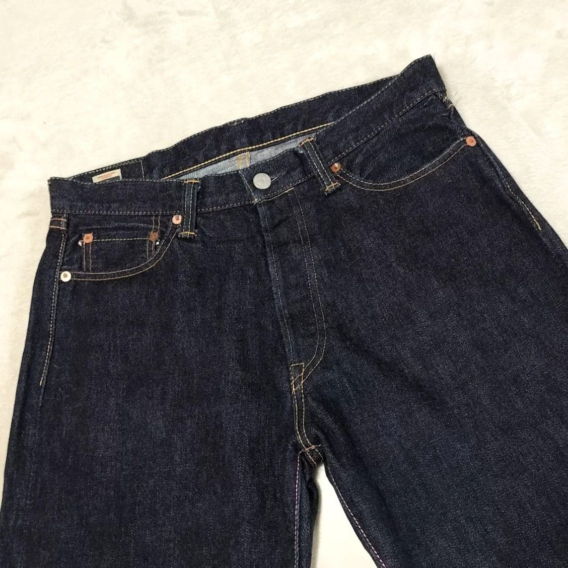 Momotaro Jeans Momotaro Jeans 0905SP Denim Navy Indigo W31 Mens Size US 31 - 6 Thumbnail