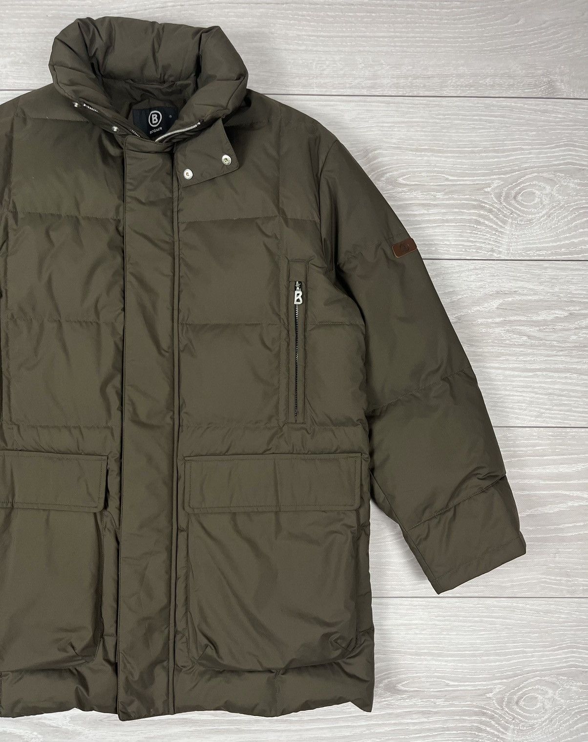 Bogner Bogner Ski Brown Down Puffer Parka Jacket Size US L / EU 52-54 / 3 - 2 Thumbnail