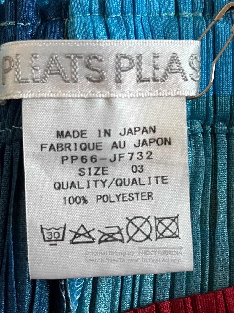 Issey Miyake Issey Miyake size:3 Color - Block Pants Size 22" - 3 Thumbnail