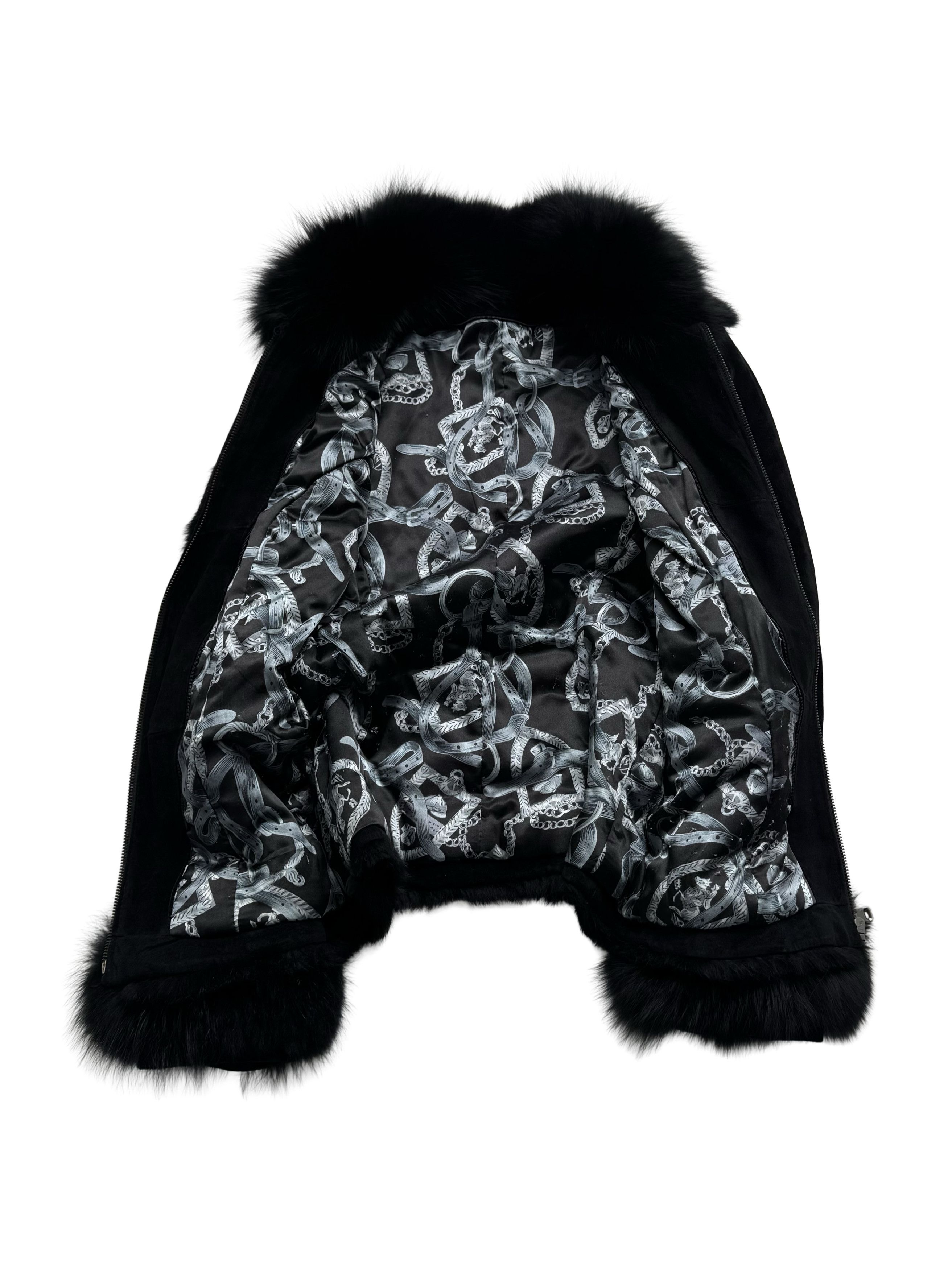 Vintage Vintage Real Suede Jacket With Real Fur Details Size M / US 6-8 / IT 42-44 - 8 Thumbnail