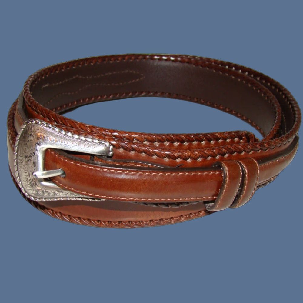 Helmut Lang × Vintage 1998 Helmut Lang Leather Roller Chain Belt