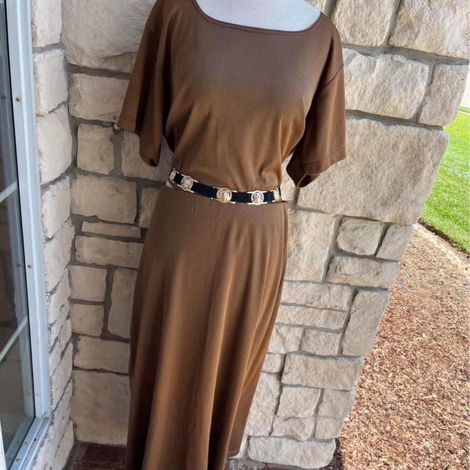 Other Brown plus factor skirt set xlarge #brown Size 40" / US 18 - 1 Thumbnail