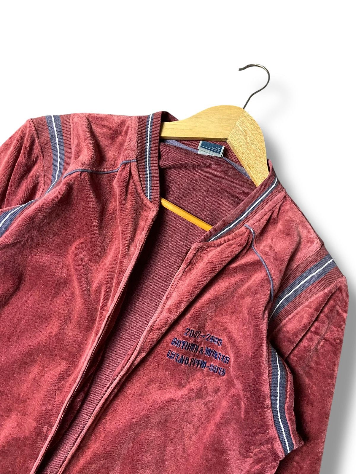 PPFM Vintage PPFM Velvet Bomber Jacket (169) Size US M / EU 48-50 / 2 - 4 Thumbnail