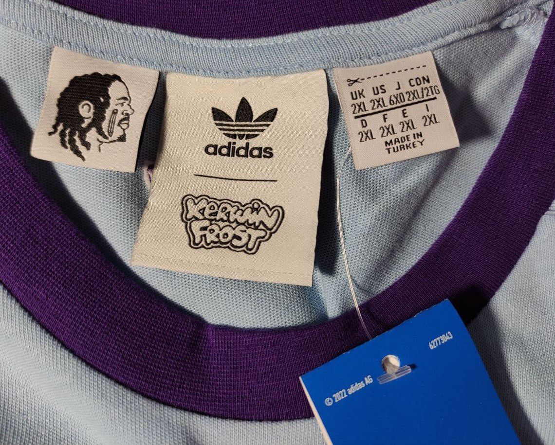 Adidas adidas Originals X Kerwin Frost x Ringer Tee SIZE 2XL Size US XXL / EU 58 / 5 - 3 Thumbnail
