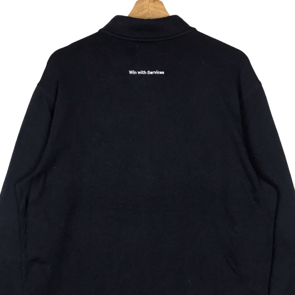 Vintage Vintage DELL Technologies Quarter Zip Pullover Jumper Size US M / EU 48-50 / 2 - 5 Thumbnail