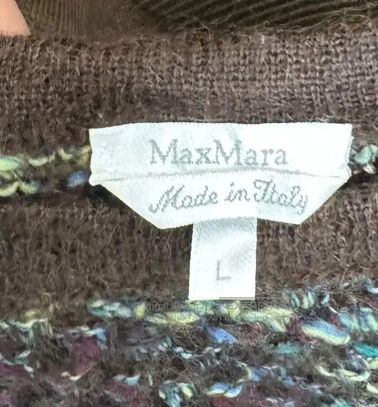 Max Mara MaxMara Colorblocked Wool Blend Skirt . Size 30" / US 8 / IT 44 - 4 Thumbnail