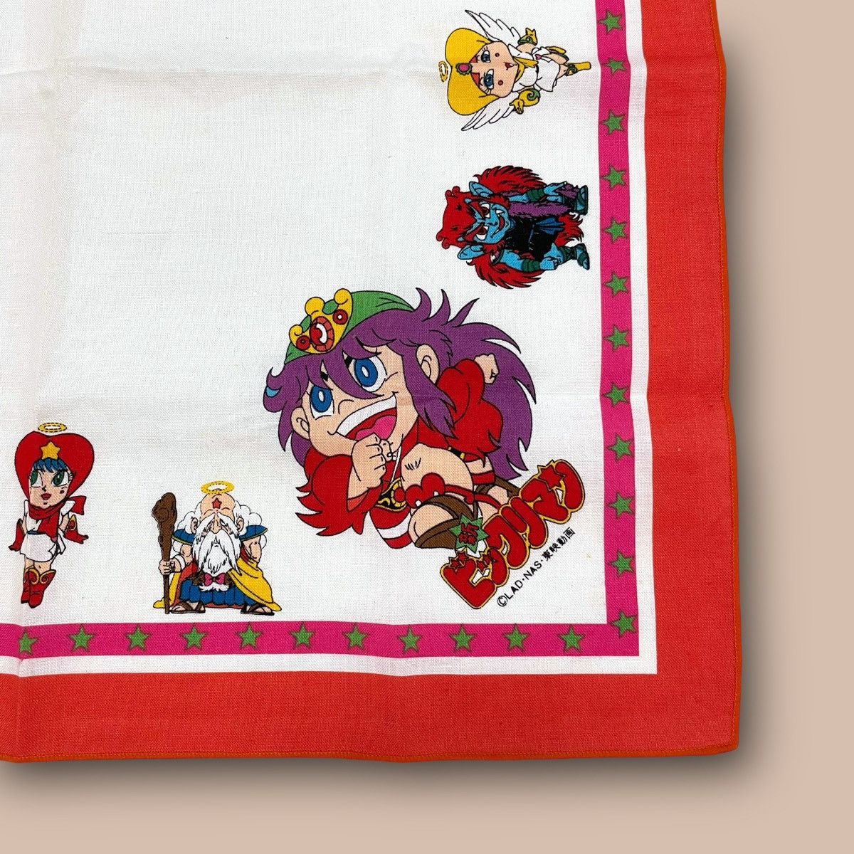 Anime Vintage 80-90's Bikkuriman Handkerchief Size ONE SIZE - 4 Thumbnail