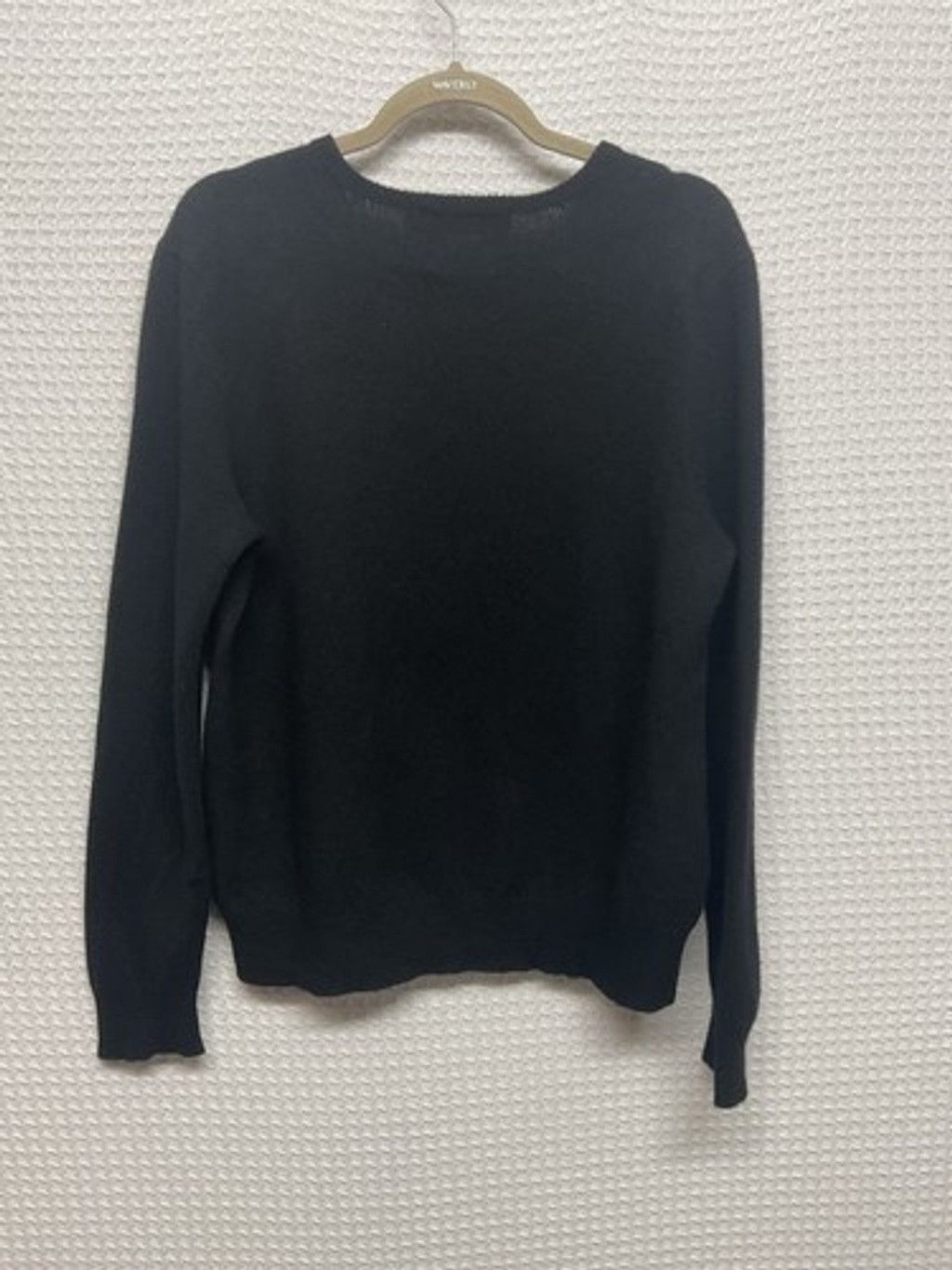 Ralph Lauren Polo Ralph Lauren Solid BlackLambs Wool V-Neck Sweater Men M Size US M / EU 48-50 / 2 - 7 Thumbnail