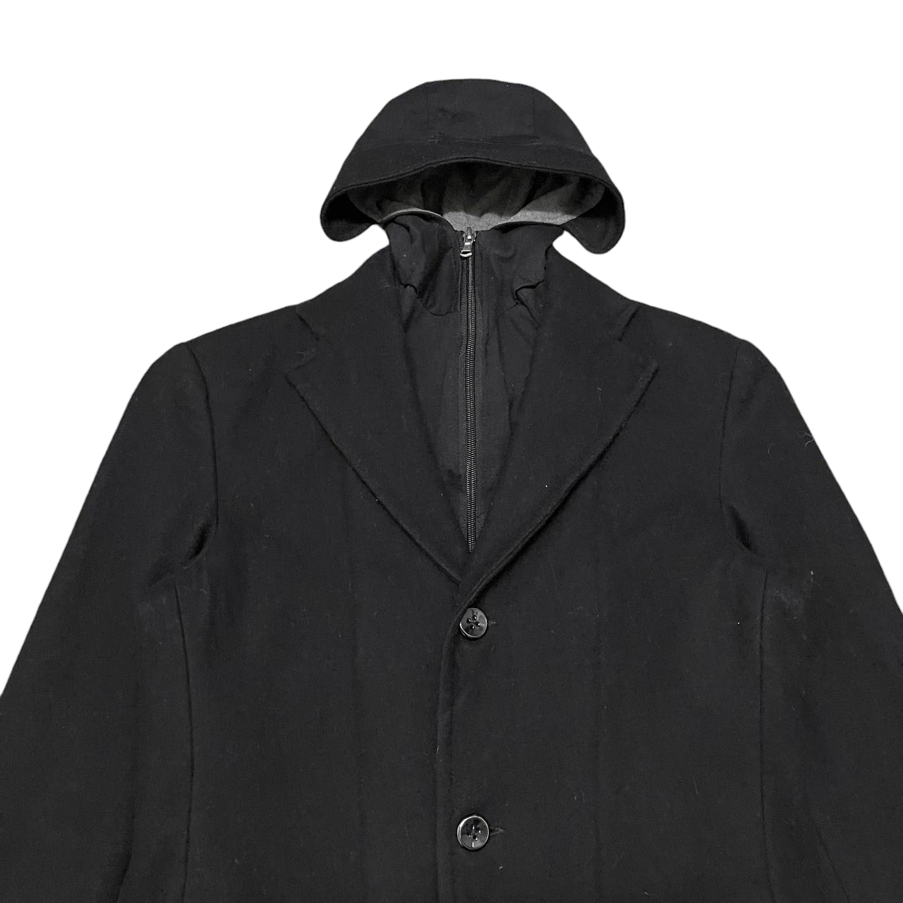 HAMAKI-HO Vintage Hamaki-Ho Wool Hooded Jacket Size US S / EU 44-46 / 1 - 2 Thumbnail
