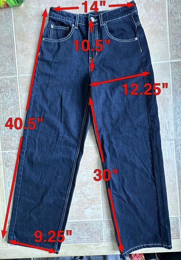 Bdg BDG Tapered Ba Baggy Jeans Blue Women Size 26 Size 26" / US 2 / IT 38 - 8 Thumbnail