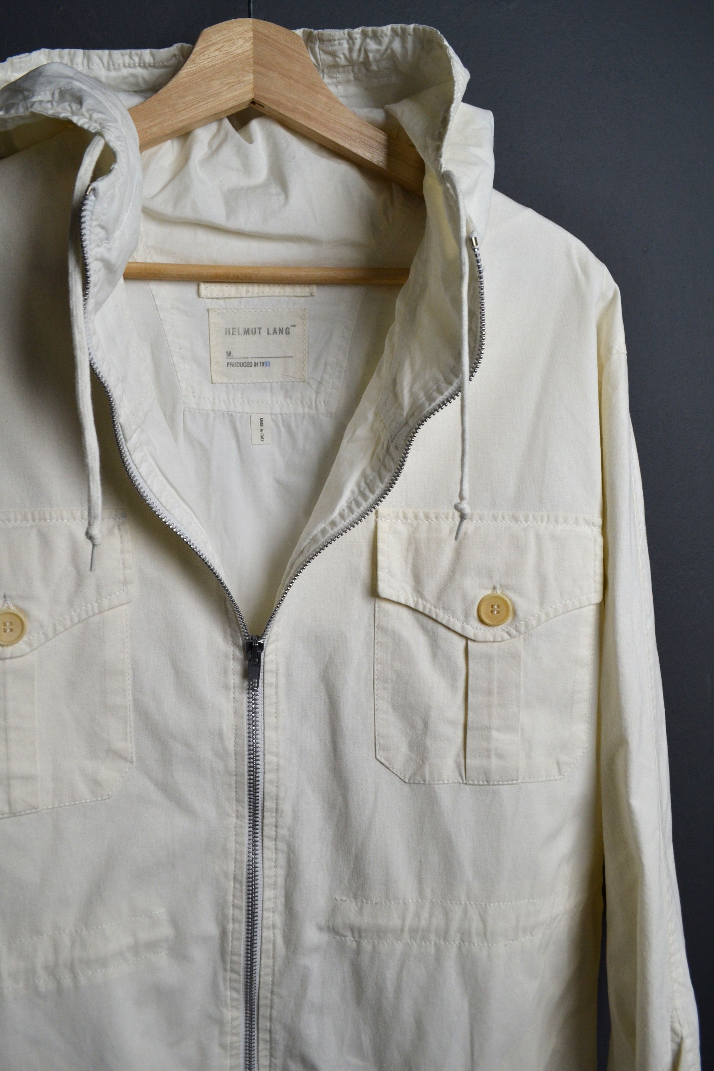 Helmut Lang A/w '99 oversized hood m65 jacket | Grailed