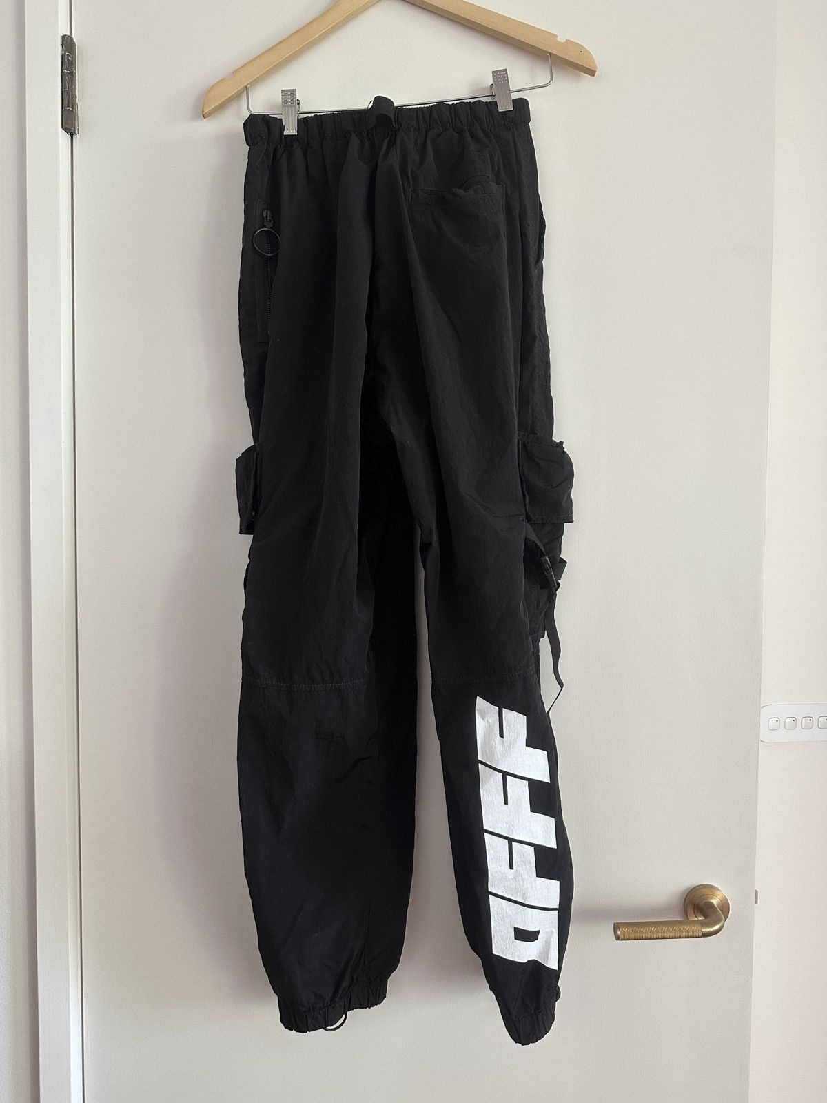 Off-White Off White Mens Cargo Joggers Size US 32 / EU 48 - 2 Thumbnail